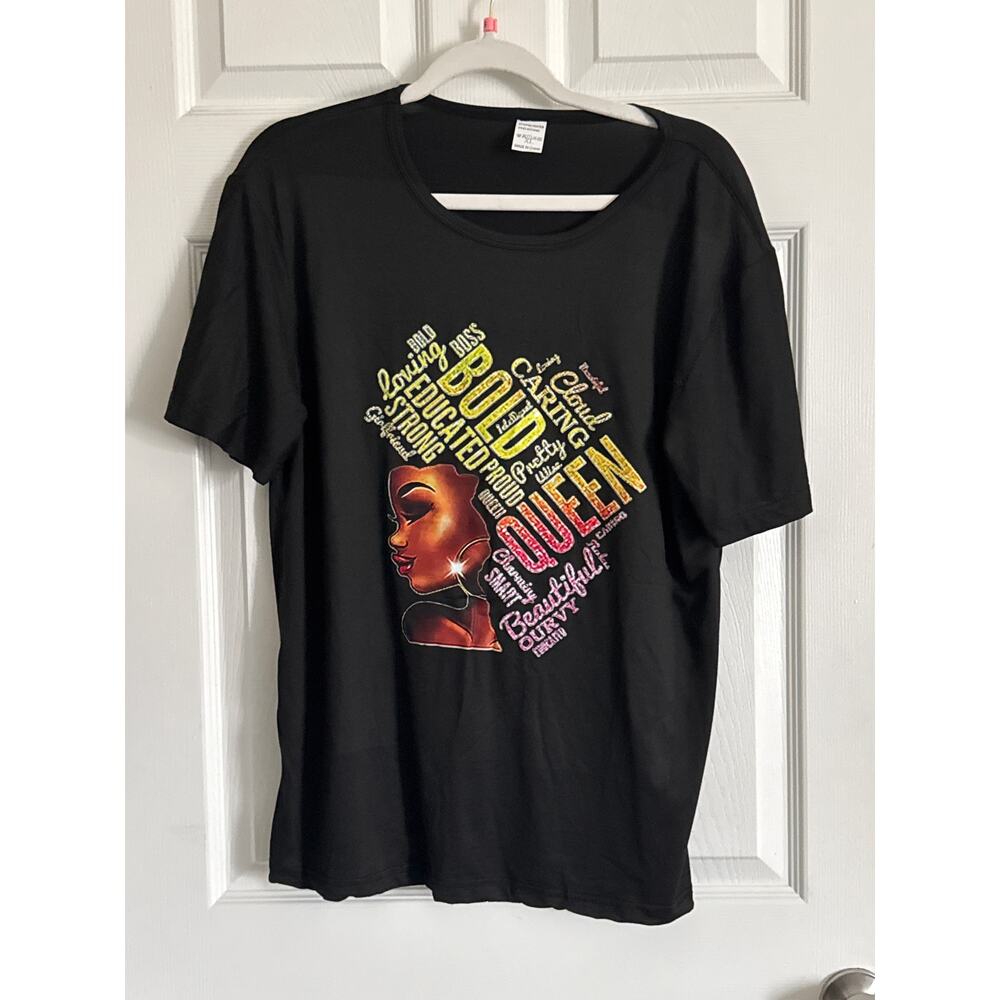 Africa hair queen T-shirt size XL